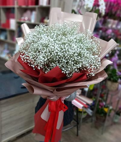 Букет цветов из: Гипсофила в Корфовский