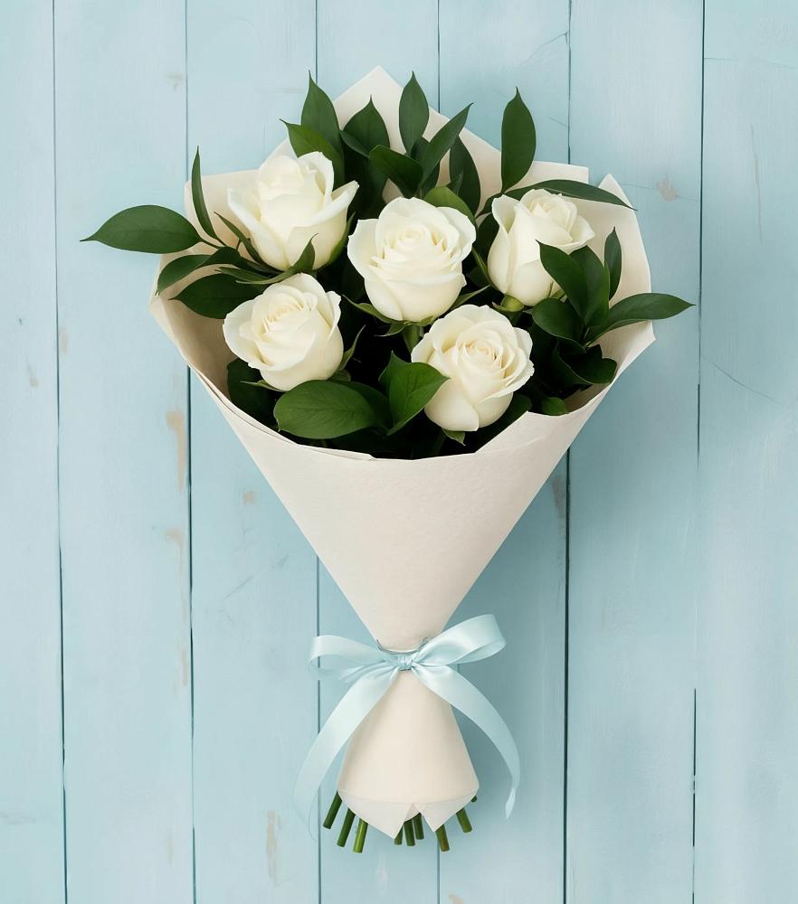 Букет цветов из: Розы в Корфовский