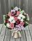 Букет цветов из: Альстромерии, Гвоздики, Розы и Хризантемы в Корфовский