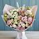 Букет цветов из: Альстромерии и Розы в Корфовский