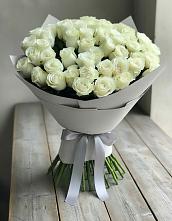 Букет 35 Белых роз в Корфовский