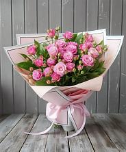 Букет Розовый кустик в Корфовский