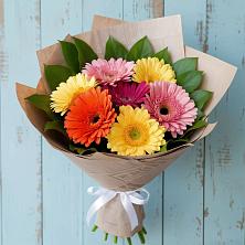 Букет цветов из:  Герберы в Корфовский