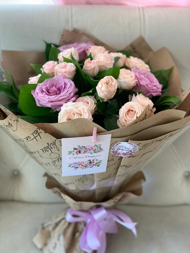 Букет цветов из: Розы в Корфовский