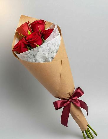 Букет цветов из: Розы в Корфовский