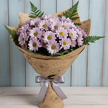 Букет цветов из:  Хризантемы в Корфовский