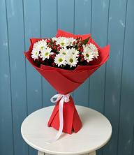 Букет цветов из:  Хризантемы в Корфовский