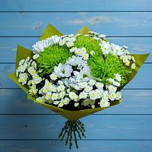 Букет цветов из:  Хризантемы в Корфовский