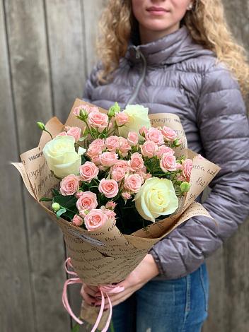 Букет цветов из: Розы в Корфовский