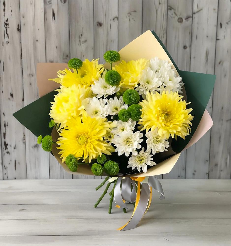 Букет цветов из: Хризантемы в Корфовский