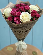 Букет цветов из:  Розы #REPLACE_PRED# Корфовский