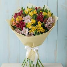 Букет цветов из:  Альстромерии в Корфовский