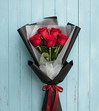 Букет цветов из:  Розы в Корфовский