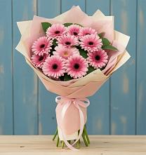 Букет цветов из:  Герберы в Корфовский