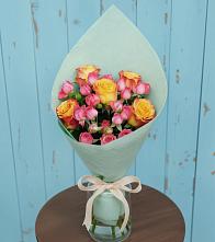 Букет цветов из:  Розы в Корфовский