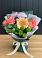 Букет цветов из: Гвоздики, Розы, Герберы и Хризантемы в Корфовский
